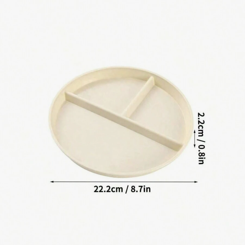 1 Assemble the plastic separator plate suitable for microwave