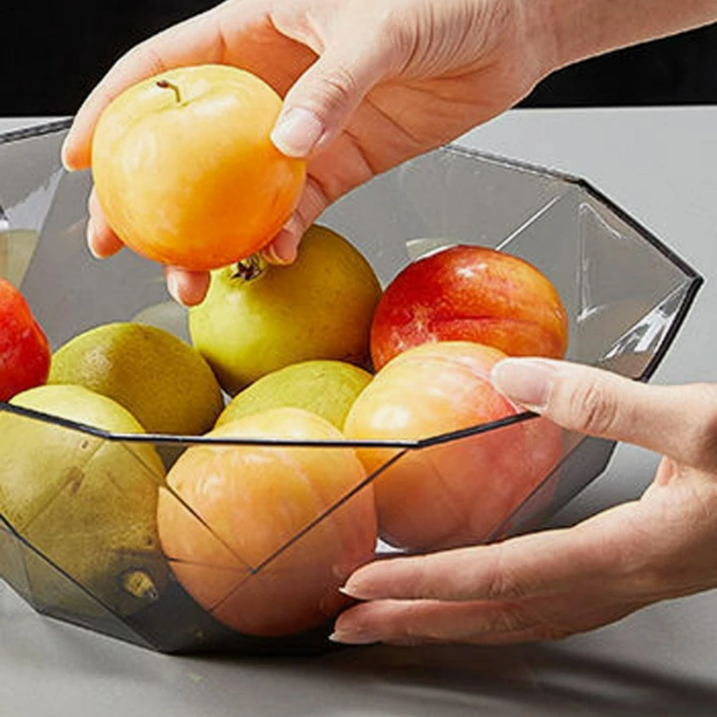 1 clear plastic bowl for Christmas gift