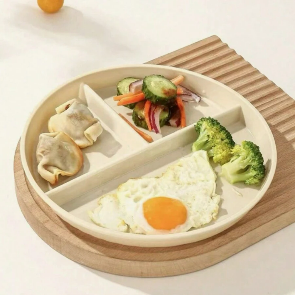 1 Assemble the plastic separator plate suitable for microwave